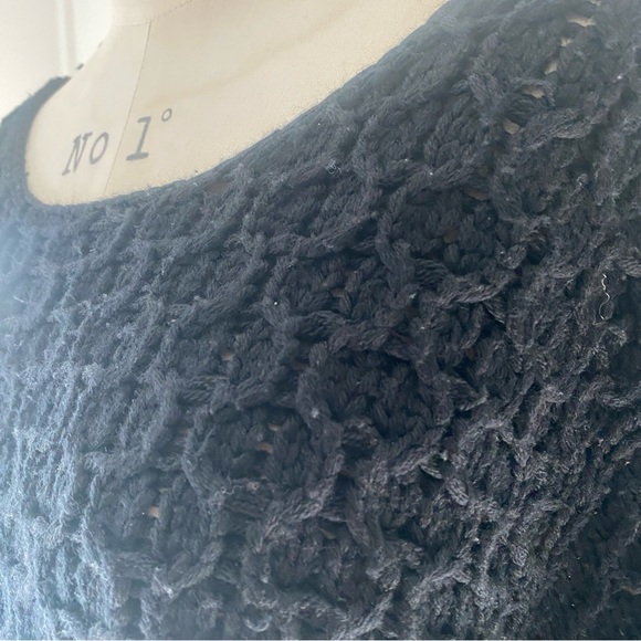 CO Wool Chunky Oversized Knit Sweater with Balloon Sleeves - M - Picture 5 of 16